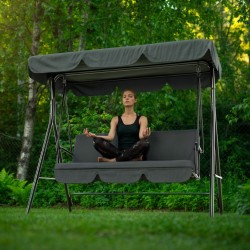 Huśtawka ławka ogrodowa Gregman Relax 10