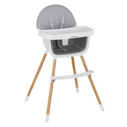 Krzesełko do karmienia Tulano Morsel Grey