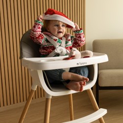 Krzesełko do karmienia Tulano Morsel Grey