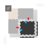 Mata piankowa puzzle 9 szt. TULANO Gioco 15