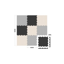 Mata piankowa puzzle 9 szt. TULANO Gioco 15