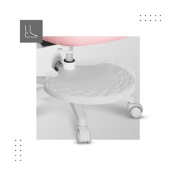 Fotel regulowany dla dziecka Mark Adler Junior 5.0 Pink