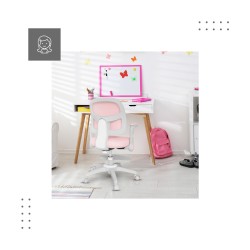 Fotel regulowany dla dziecka Mark Adler Junior 5.0 Pink