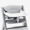 Krzesełko do karmienia TULANO Morsel 40 Grey-White
