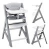 Krzesełko do karmienia TULANO Morsel 40 Grey-White