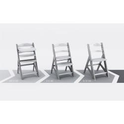 Krzesełko do karmienia TULANO Morsel 40 Grey-White