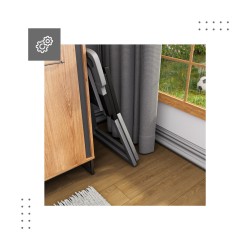 Krzesełko do karmienia TULANO Morsel 25 Grey Black