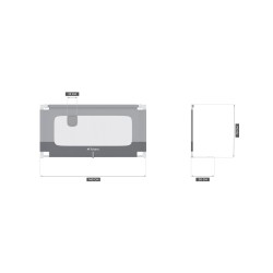 Barierka ochronna do łóżka 140 cm TULANO Cover 44
