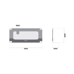 Barierka ochronna do łóżka 160 cm TULANO Cover 46