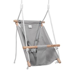 Kołysko-huśtawka dla dzieci TULANO Hop 40 Grey-White