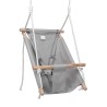 Kołysko-huśtawka dla dzieci TULANO Hop 40 Grey-White