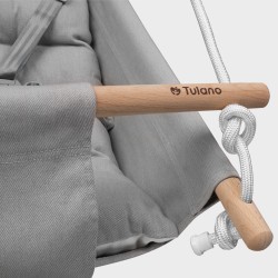 Kołysko-huśtawka dla dzieci TULANO Hop 40 Grey-White