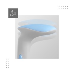 Fotel regulowany dla dziecka Mark Adler Junior 5.0 Blue