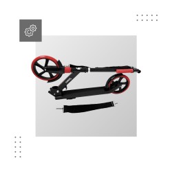 Hulajnoga  miejska  Tulano Rookie 50 Black