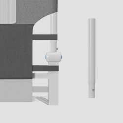 Barierka ochronna do łóżka 150cm Tulano Cover 25 Grey