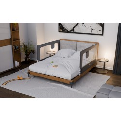 Barierka ochronna do łóżka 150cm Tulano Cover 25 Grey
