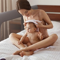 Barierka ochronna do łóżka 150cm Tulano Cover 25 Grey