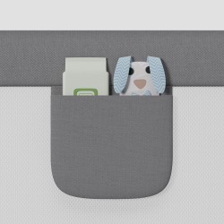 Barierka ochronna do łóżka 150cm Tulano Cover 25 Grey