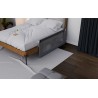 Barierka ochronna do łóżka 150cm Tulano Cover 25 Grey