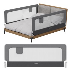 Barierka ochronna do łóżka 200cm Cover 30 Grey