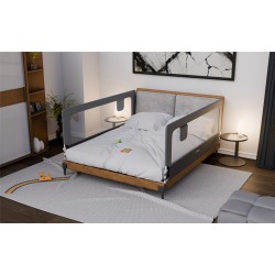 Barierka ochronna do łóżka 200cm Cover 30 Grey