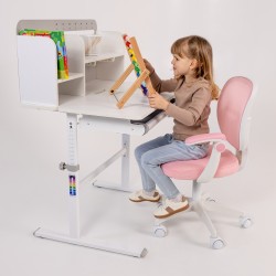 Fotel regulowany dla dziecka Mark Adler Junior 3.0 Pink