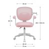Fotel regulowany dla dziecka Mark Adler Junior 3.0 Pink