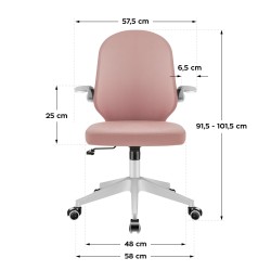 Fotel regulowany dla dziecka Mark Adler Junior 4.0 Pink