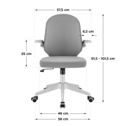 Fotel regulowany dla dziecka Junior 4.0 Grey