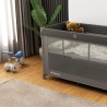 Łóżeczko turystyczne 2w1 dwupoziomowe Tulano Dream 40 Grey