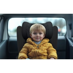 Fotelik samochodowy Tulano Joy 35 Black ISOFIX 100-150cm I-Size