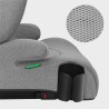 Fotelik samochodowy Tulano Joy 35 Grey ISOFIX 100-150cm I-Size