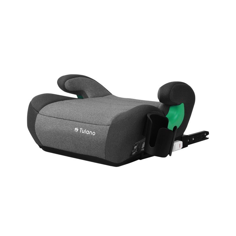 Fotelik samochodowy Tulano Cabby 35 Grey ISOFIX 125-150cm I-Size