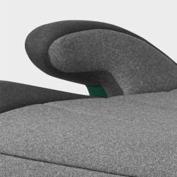 Fotelik samochodowy Tulano Cabby 35 Grey ISOFIX 125-150cm I-Size