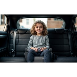Fotelik samochodowy Tulano Cabby 35 Grey ISOFIX 125-150cm I-Size