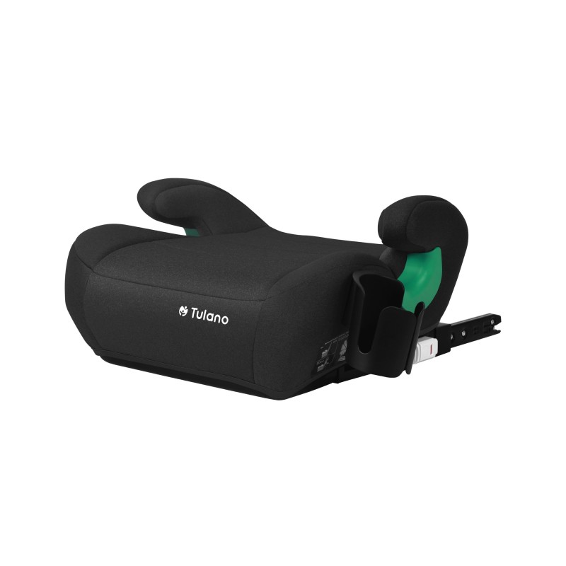 Fotelik samochodowy Tulano Cabby 35 Black ISOFIX 125-150cm I-Size