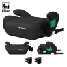 Fotelik samochodowy Tulano Cabby 35 Black ISOFIX 125-150cm I-Size