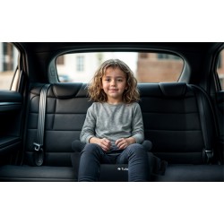Fotelik samochodowy Tulano Cabby 35 Black ISOFIX 125-150cm I-Size