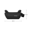 Fotelik samochodowy Tulano Cabby 35 Black ISOFIX 125-150cm I-Size