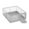 Kojec dziecięcy TULANO Cozy 25 Grey - 150 cm