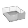 Kojec dziecięcy TULANO Cozy 25 Grey - 150 cm
