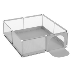 Kojec dziecięcy TULANO Cozy 28 Grey - 200 cm