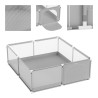 Kojec dziecięcy TULANO Cozy 28 Grey - 200 cm