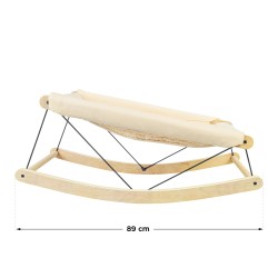 Leżaczek 2w1 Tulano Moon 45 Cream