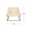 Leżaczek 2w1 Tulano Moon 45 Cream