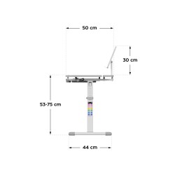 Ergonomiczne biurko dla dziecka Mark Adler Study 3.0