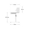 Ergonomiczne biurko dla dziecka Mark Adler Study 5.0 Grey