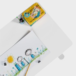 Ergonomiczne biurko dla dziecka Mark Adler Study 4.0 White