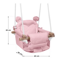Huśtawka dla dzieci TULANO Hop 30 Pink