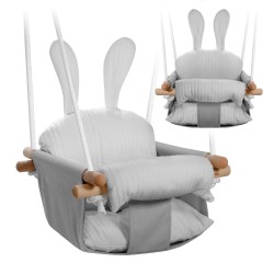 Huśtawka dla dzieci Tulano Hop 33 Grey